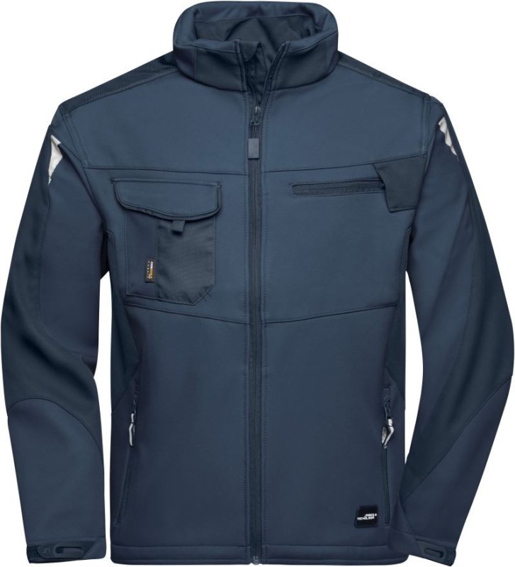 Daiber JN 844 Pracovní letní softshellová bunda - Strong 02.0844 navy/navy