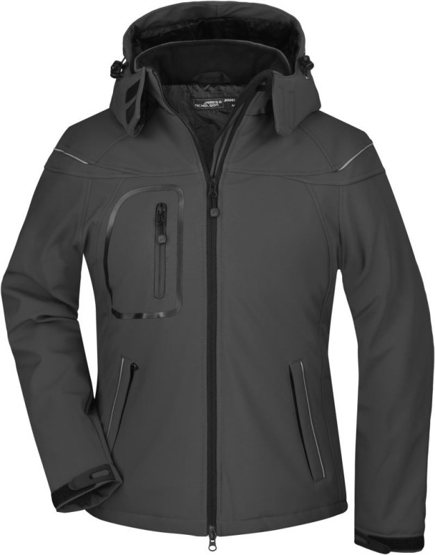 Daiber JN 1001 Dámská 3-vrstvá zimní softshellová bunda 02.1001 black