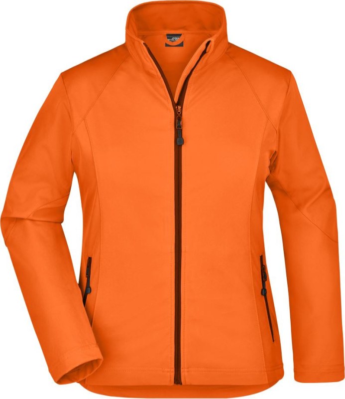 Daiber JN 1021 Dámská 3-vrstvá softshellová bunda 02.1021 orange