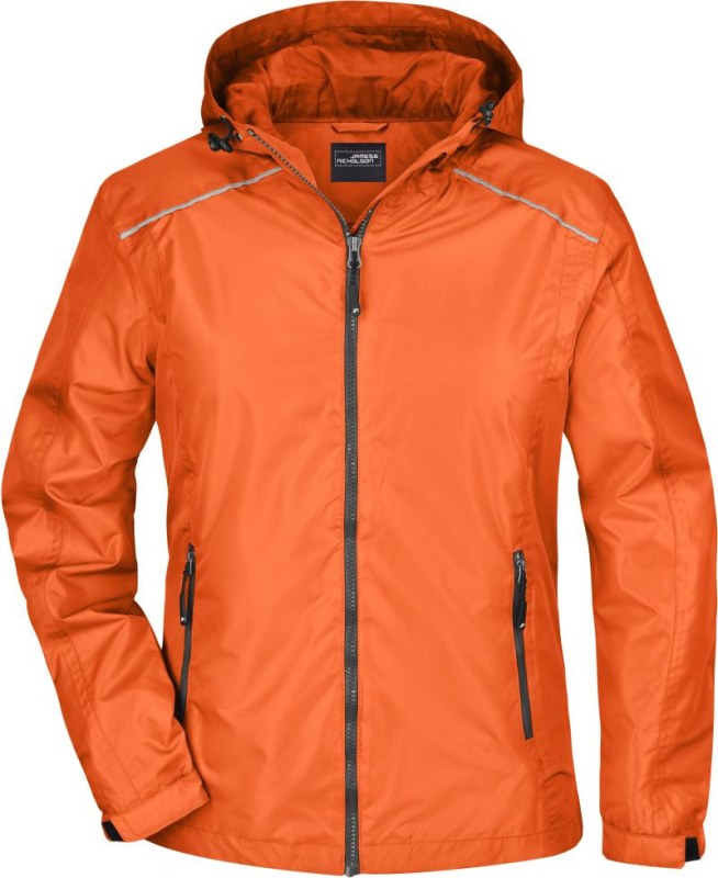 Daiber JN 1117 Dámská bunda do deště 02.1117 orange/carbon