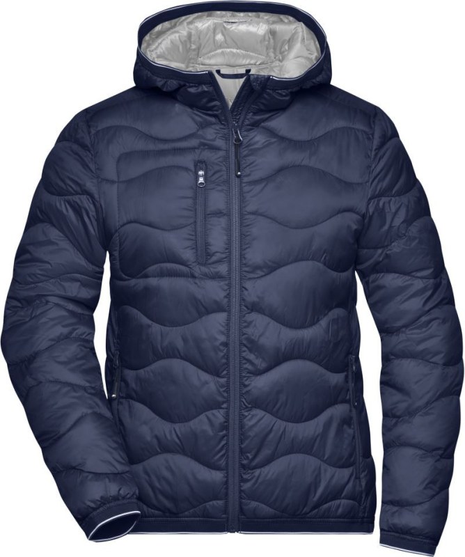 Daiber JN 1155 Dámská prošívaná bunda 02.1155 navy/silver