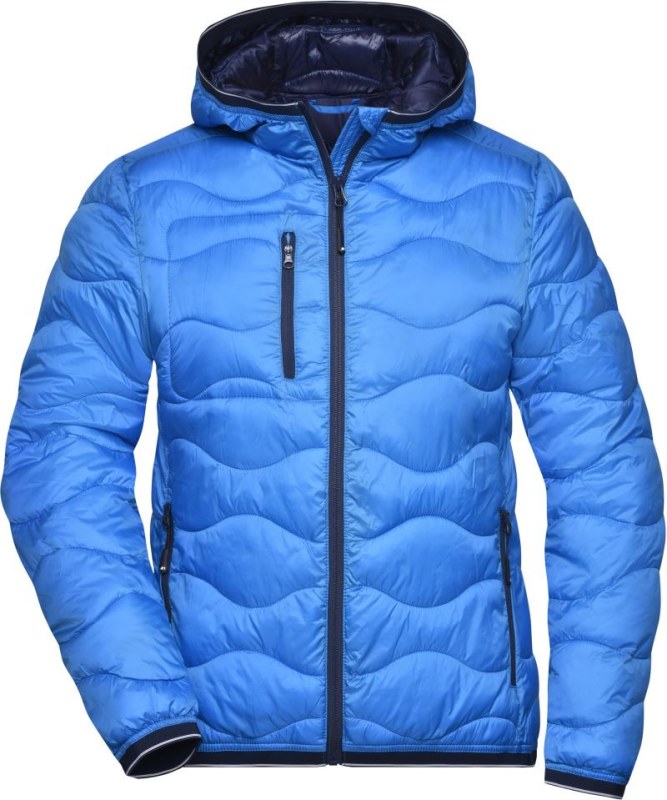 Daiber JN 1155 Dámská prošívaná bunda 02.1155 blue/navy - Dámské oblečení bundy