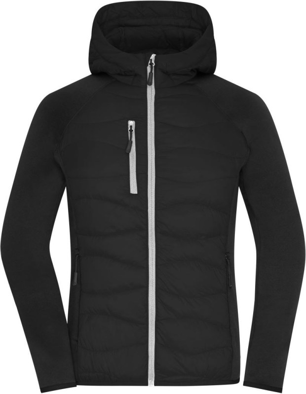 Daiber JN 1329 Dámská hybridní bunda 02.1329 black/black - Dámské oblečení bundy