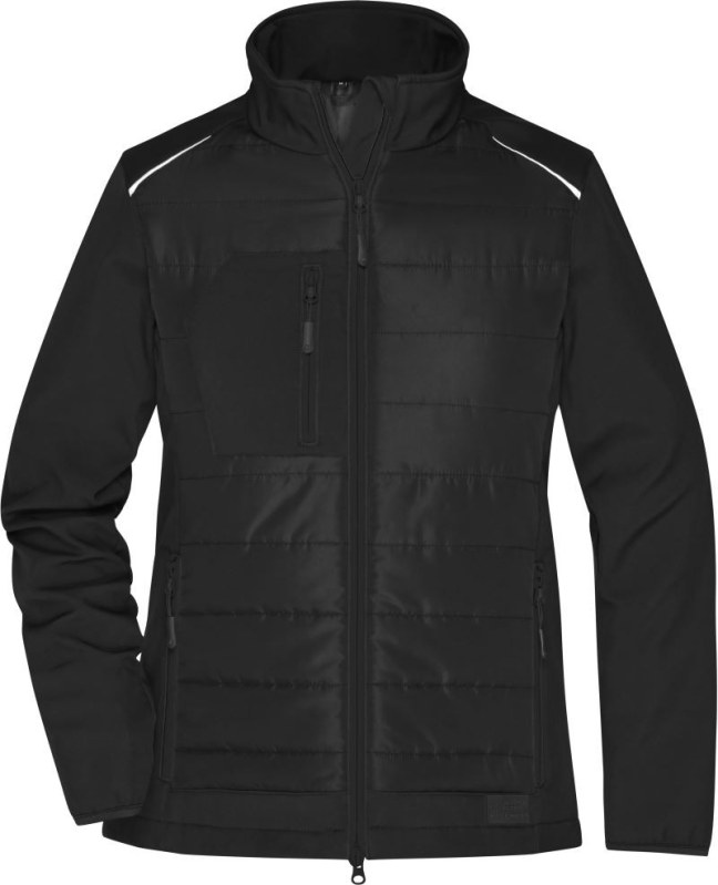 Daiber JN 1819 Dámská hybridní bunda 02.1819 black/black - Dámské oblečení bundy