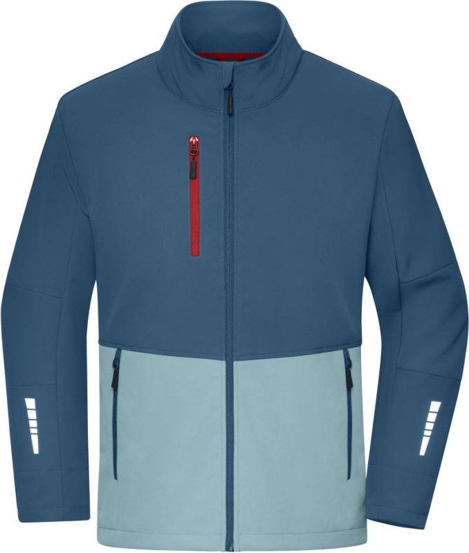 Daiber JN 1886 3-vrstvá softshellová bunda 02.1886 deep blue/steel blue - Dámské oblečení bundy