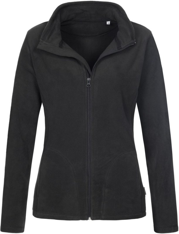 Stedman Classic Fleece Jacket Women Dámská fleecová bunda 05.5100 black opal