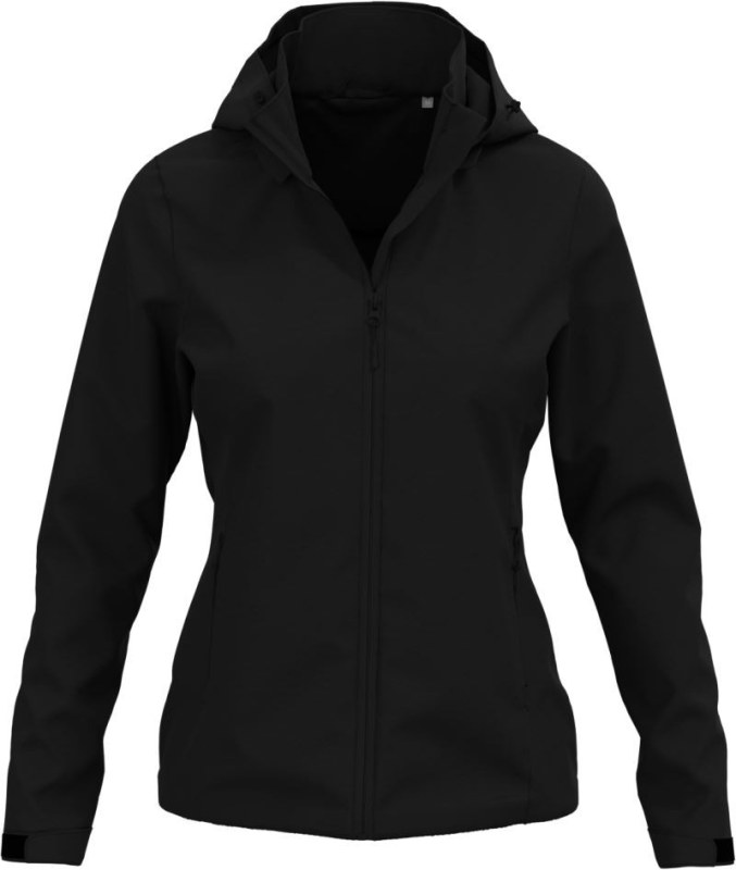 Stedman Lux Softshell Jacket Women Dámská 3-vrstvá softshellová bunda 05.5540 black opal