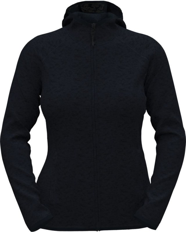 Stedman Lux Knit Fleece Jacket Women Dámská pletená fleecová bunda s kapucí 05.5560 blue midnight heather
