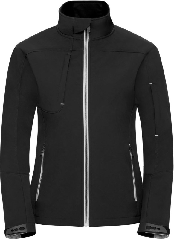 Russell Athletic 410F Dámská 3-vrstvá Bionic softshellová bunda 10.410F black