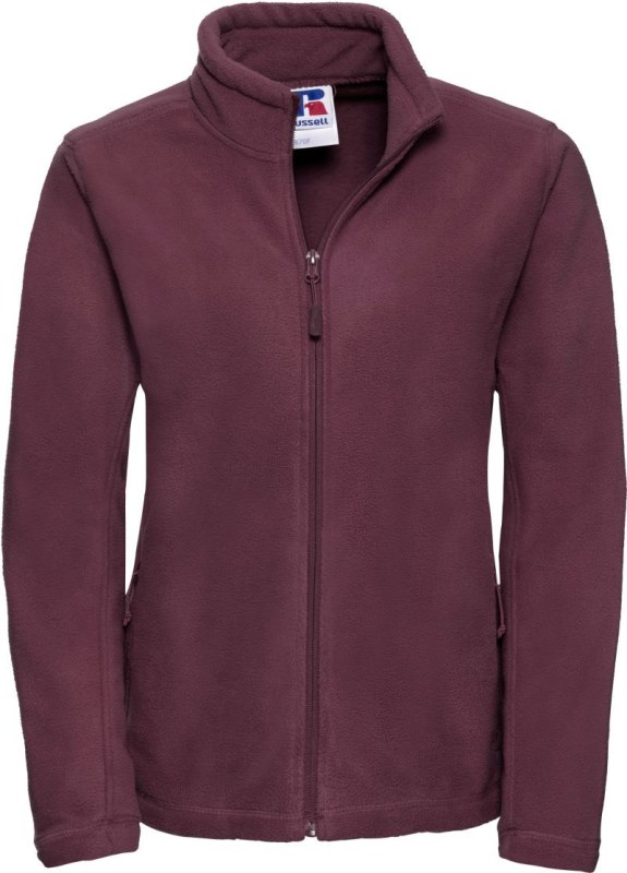 Russell Athletic 870F Dámská fleecová bunda 10.870F burgundy