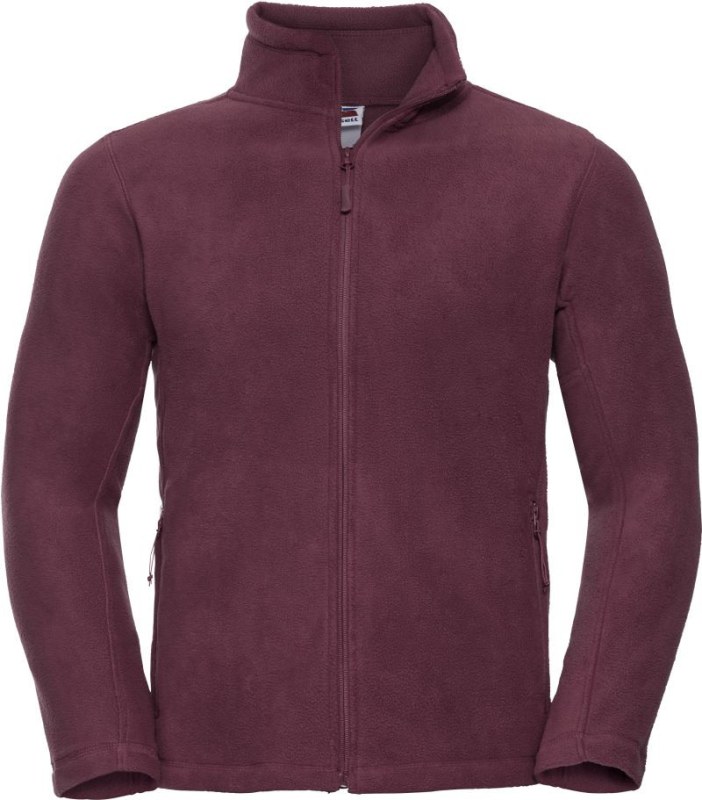 Russell Athletic 870M Fleecová bunda 10.870M burgundy