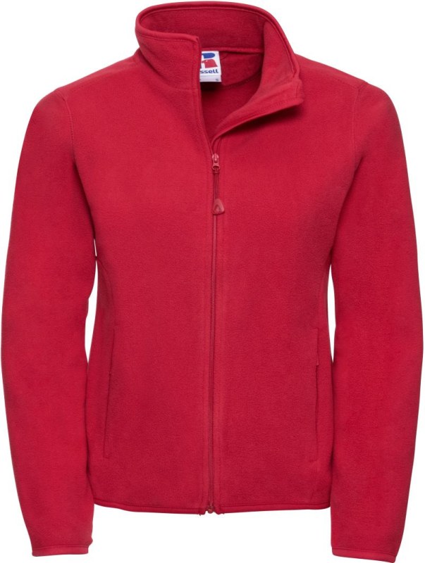 Russell Athletic 883F Dámská mikrofleecová bunda 10.883F classic red