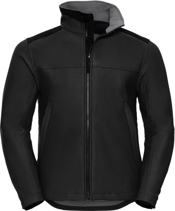 Russell Athletic 018M Pracovní 3-vrstvá softshellová bunda 12.018M black