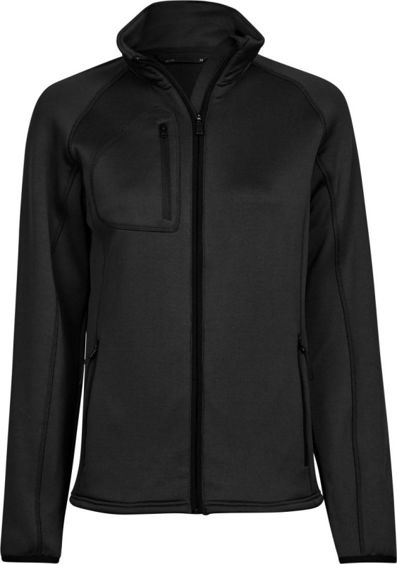 Tee Jays TJ 9101 Dámská strečová fleecová bunda 18.9101 black