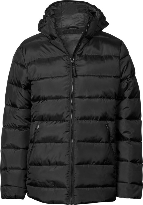 Tee Jays TJ 9647 Lehká dámská prošívaná bunda s kapucí 18.9647 black