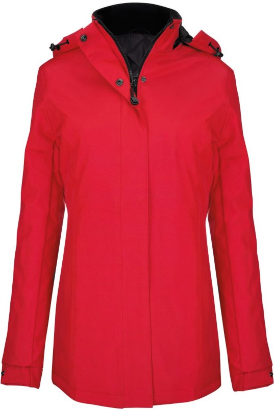 Kariban K 6108 Dámská parka 20.6108 red