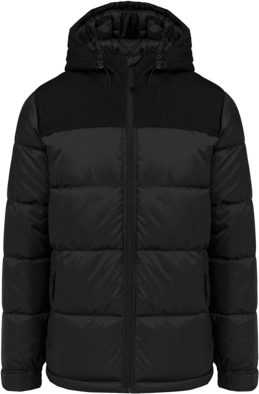 Kariban K 6163 Prošívaná bunda s kapucí 20.6163 black