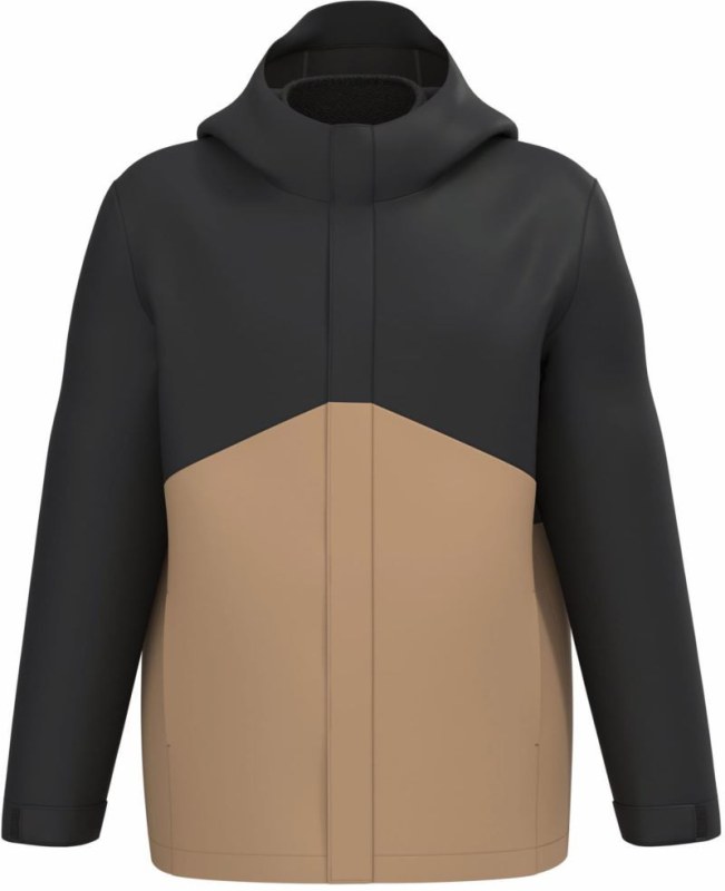 Kariban K 6169 3-v-1 parka 20.6169 camel/black