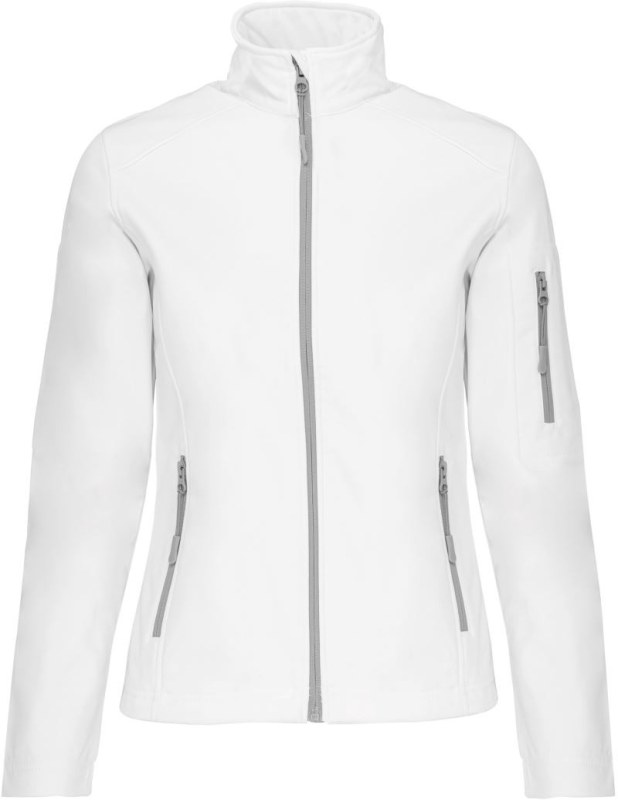 Kariban K 400 Dámská 3-vrstvá softshellová bunda 20.K400 white