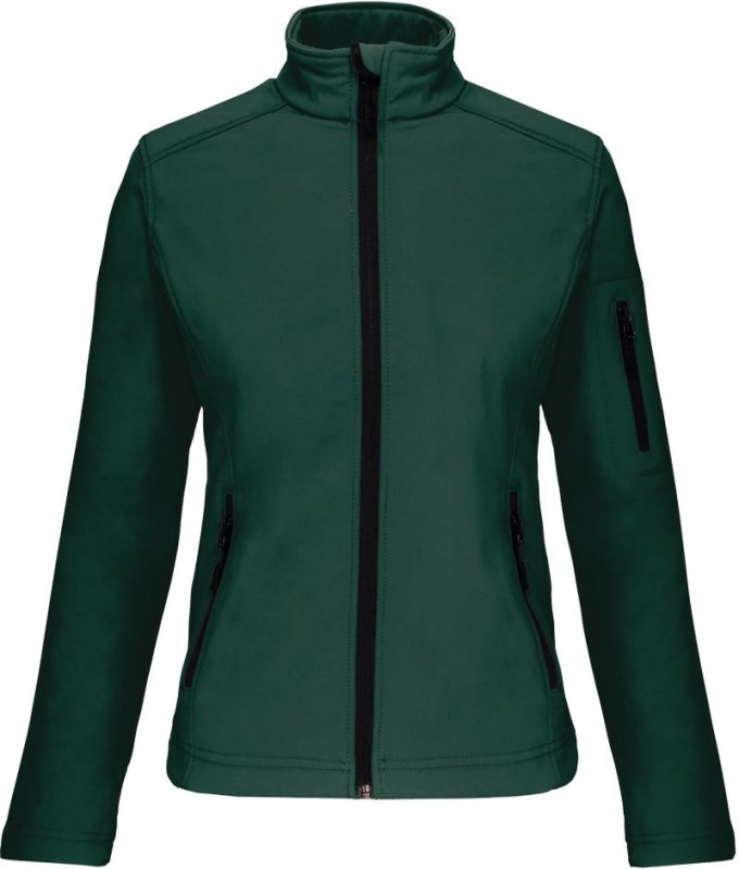 Kariban K 400 Dámská 3-vrstvá softshellová bunda 20.K400 bottle green
