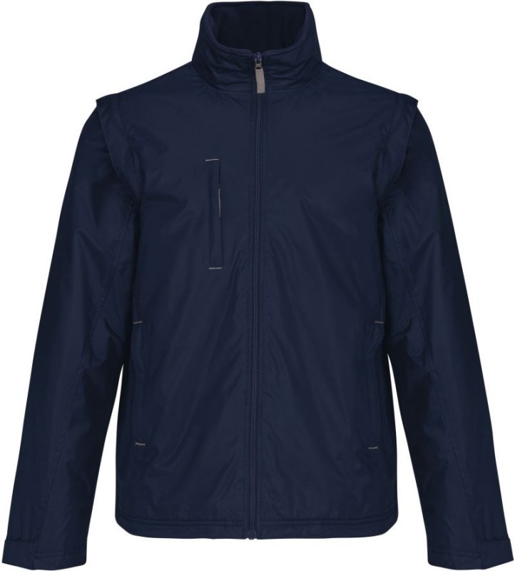 Kariban K 639 2-v-1 bunda s odepínacími rukávy 20.K639 navy/grey/navy