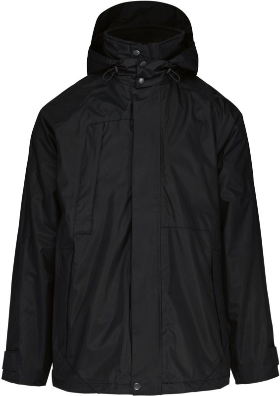 Kariban K 657 3-v-1 parka 20.K657 black - Dámské oblečení bundy