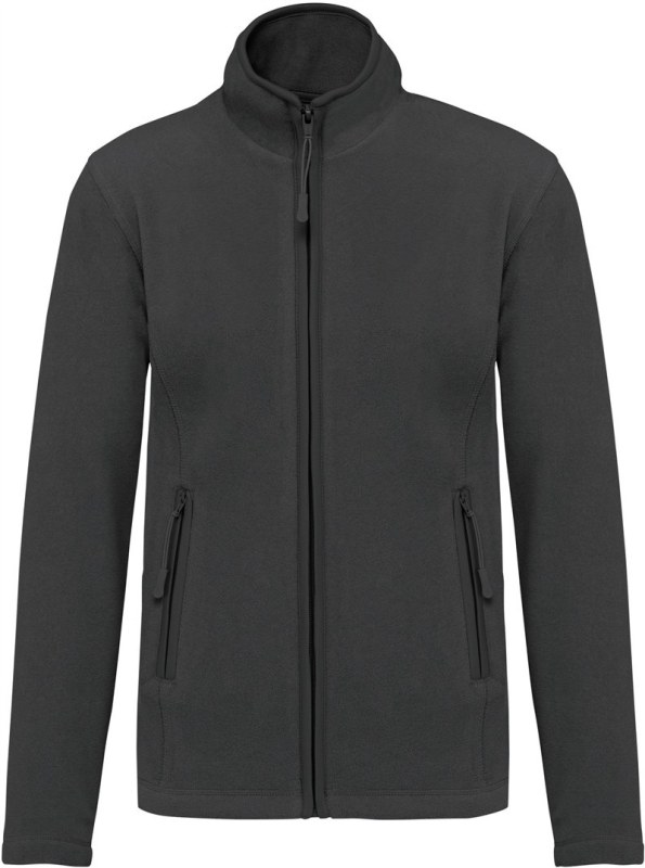 Kariban K 907 Dámská mikrofleecová bunda "Maureen" 20.K907 dark grey - Dámské oblečení bundy