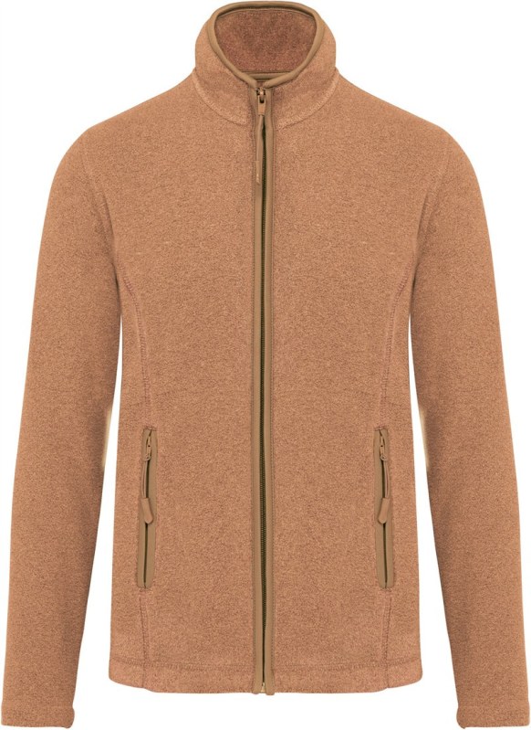 Kariban K 907 Dámská mikrofleecová bunda "Maureen" 20.K907 camel heather - Dámské oblečení bundy