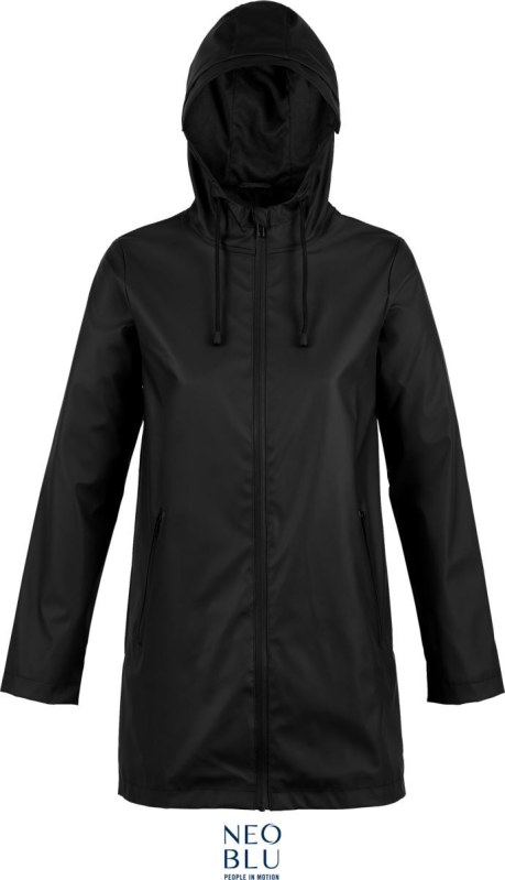 NEOBLU Antoine Women Nepromokavá dámská vosková bunda 24.3175 deep black - Dámské oblečení bundy