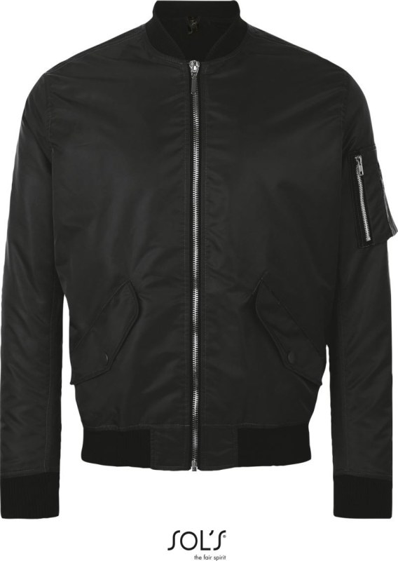 SOL´S Rebel Stylová bunda "Bomber" 25.1616 black