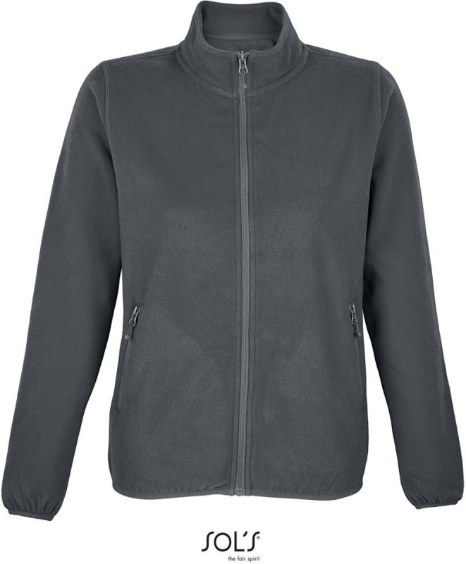 SOL´S Factor Women Dámská fleecová bunda 25.3824 charcoal grey
