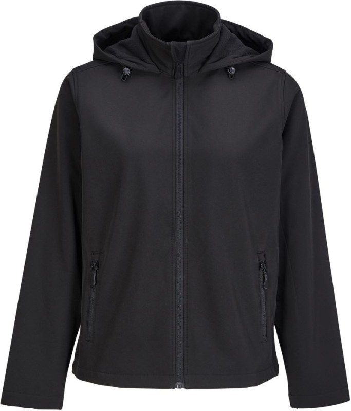 SOL´S Race Hooded Women Dámská 2-vrstvá softshellová bunda s kapucí 25.4448 black