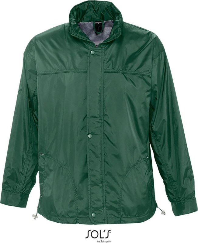 SOL´S Mistral Podšitá unisex větrovka 25.4600 forest green