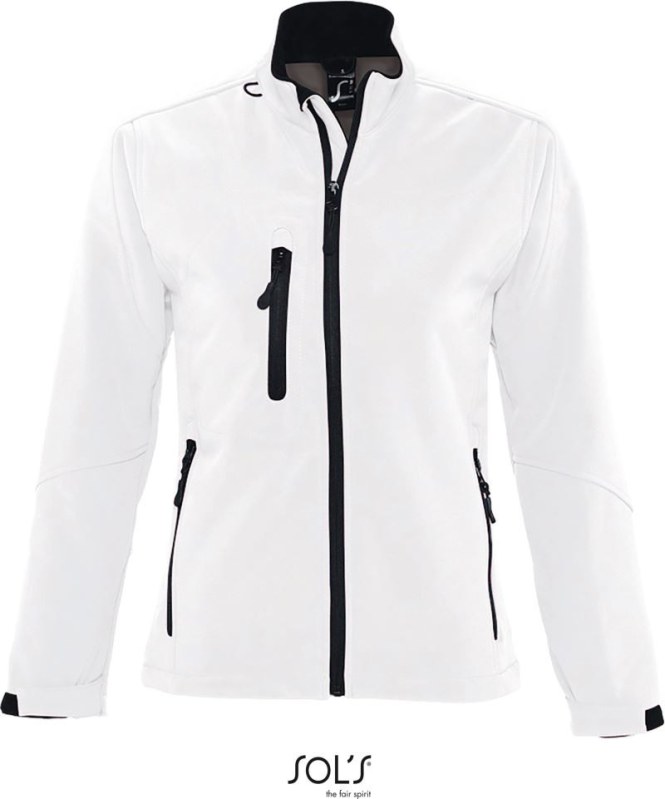 SOL´S Roxy Dámská 3-vrstvá softshellová bunda 25.4680 white