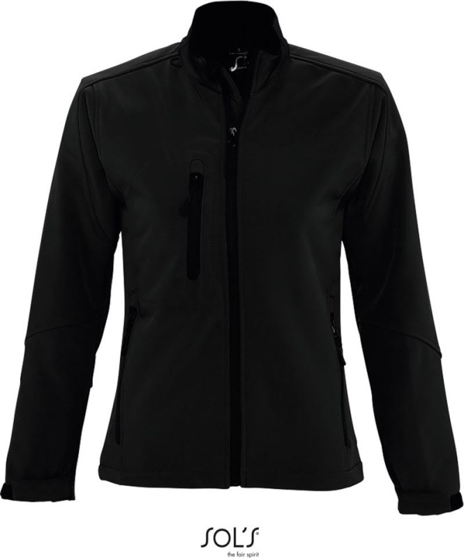 SOL´S Roxy Dámská 3-vrstvá softshellová bunda 25.4680 black