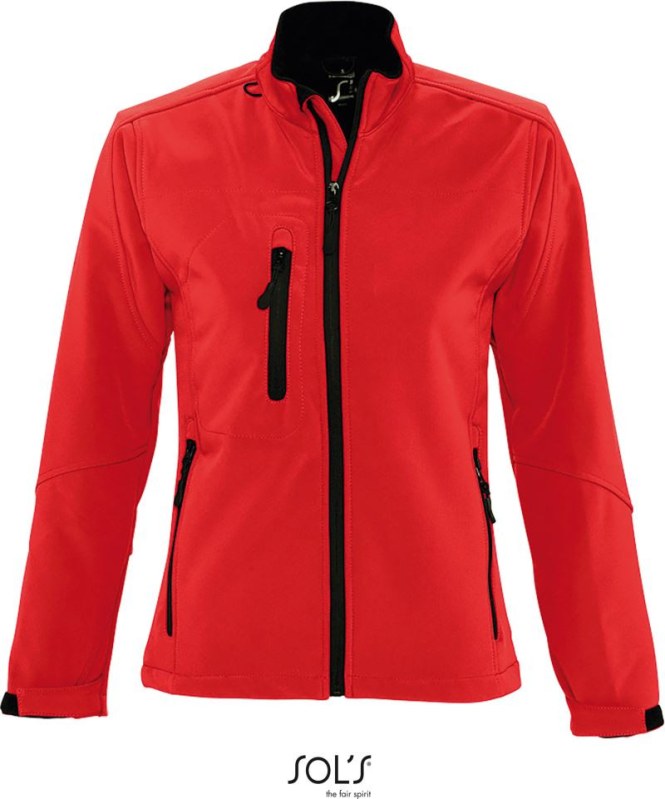 SOL´S Roxy Dámská 3-vrstvá softshellová bunda 25.4680 pepper red