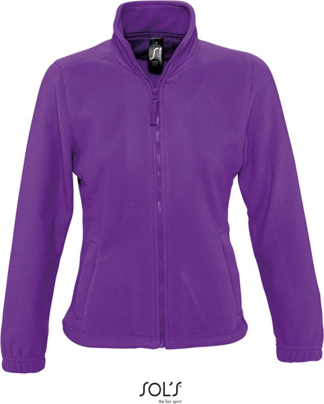 SOL´S North Women Dámská fleecová bunda 25.5450 dark purple