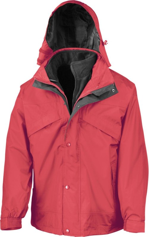 Result R 068X 3-v-1 "Zip&Clip" bunda 30.068X red - Dámské oblečení bundy