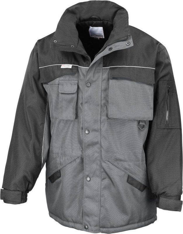 Result R 072X Pracovní parka 30.072X grey/black
