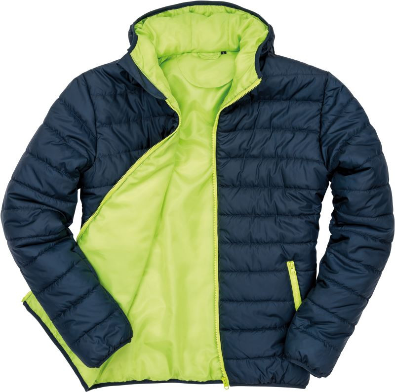 Result R 233M Prošívaná bunda 30.233M navy/lime