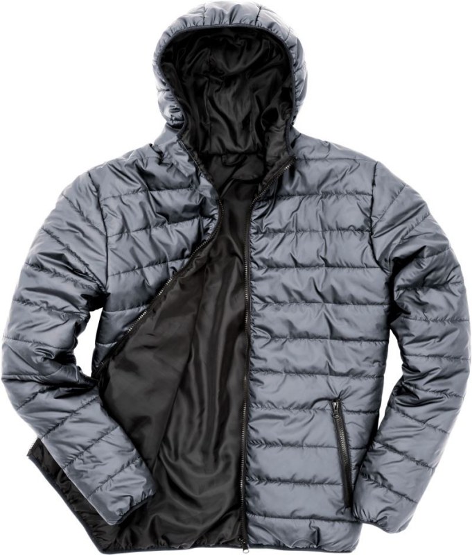 Result R 233M Prošívaná bunda 30.233M frost grey/black