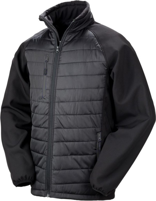 Result R 237X Hybridní bunda "Compass" 30.237X black/black