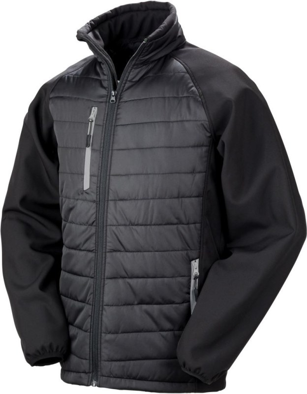 Result R 237X Hybridní bunda "Compass" 30.237X black/grey