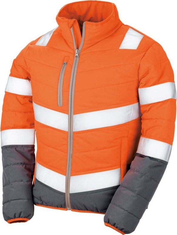 Result R 325F Dámská bezpečnostní bunda 30.325F fluorescent orange/grey - Dámské oblečení bundy