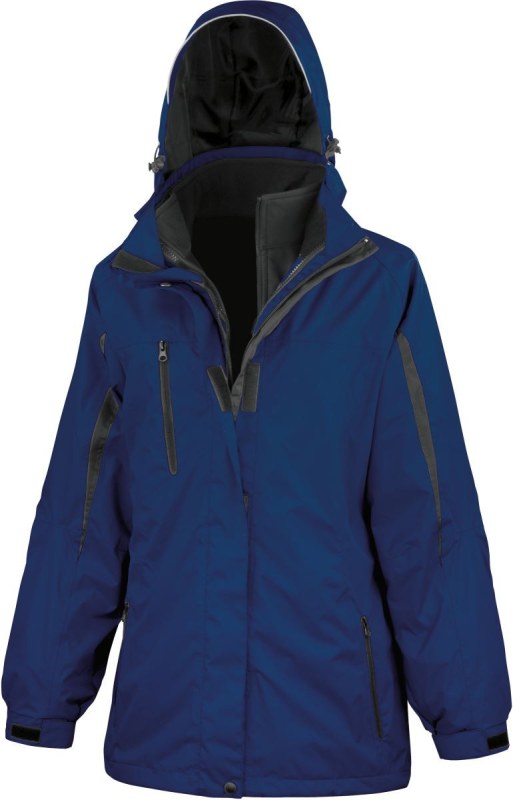 Result R 400F Dámská bunda 3-v-1 30.400F navy/black - Dámské oblečení bundy