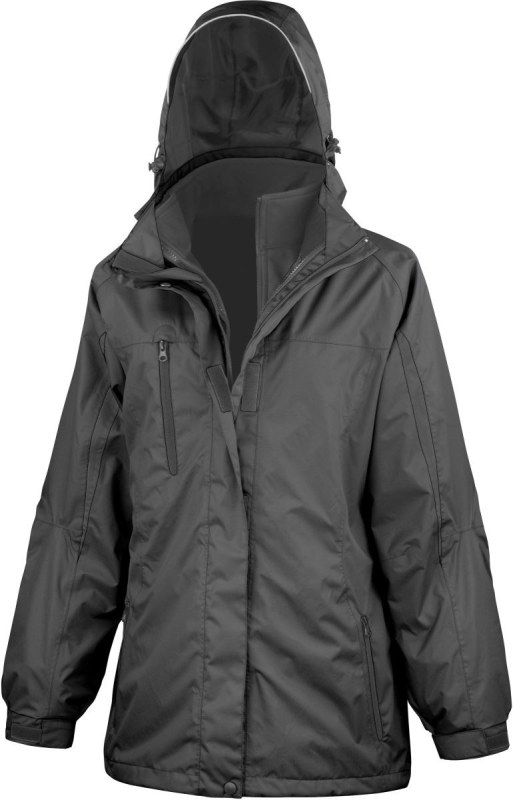 Result R 400F Dámská bunda 3-v-1 30.400F black/black - Dámské oblečení bundy