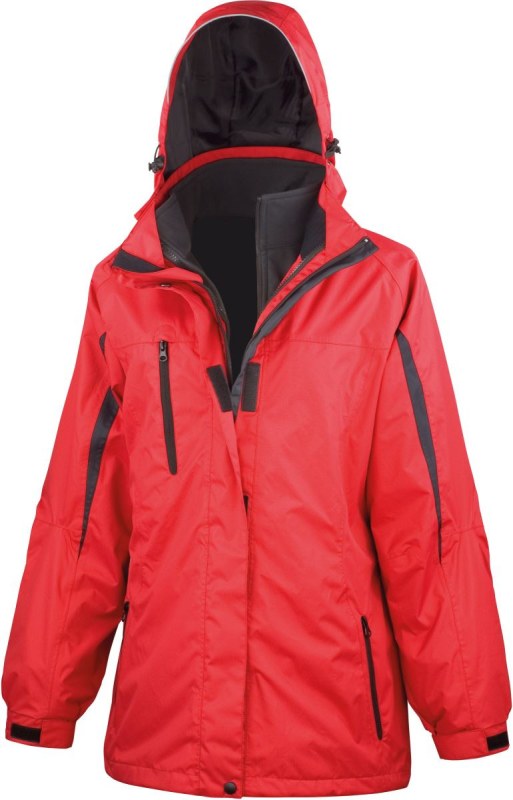 Result R 400F Dámská bunda 3-v-1 30.400F red/black