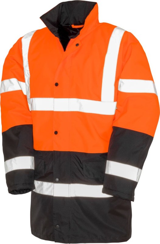 Result R 452X Bezpečnostní parka 30.452X fluorescent orange/black