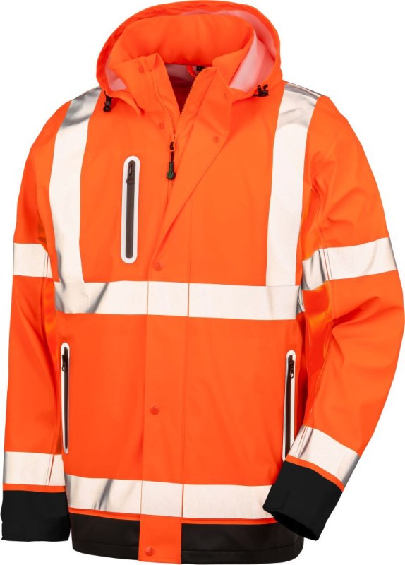 Result R 507X Bezpečnostní bunda 30.507X fluorescent orange/black - Dámské oblečení bundy