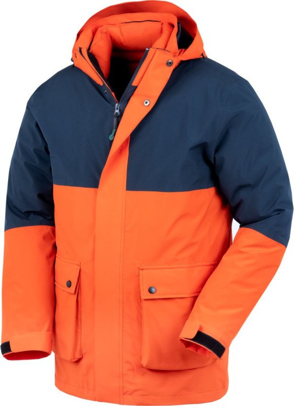 Result R 920X Prošívaná ripstop bunda 3-v-1 30.920X orange/navy